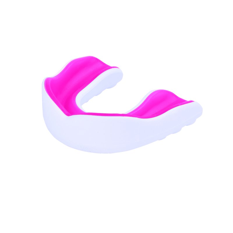 Żelowy ochraniacz na zęby/szczęka Octagon Basic white/pink