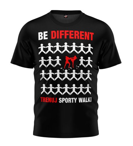 T-shirt Be Different TSW czarny