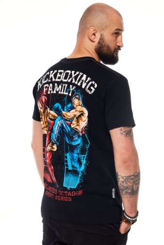 T-shirt Octagon Kickboxing Family