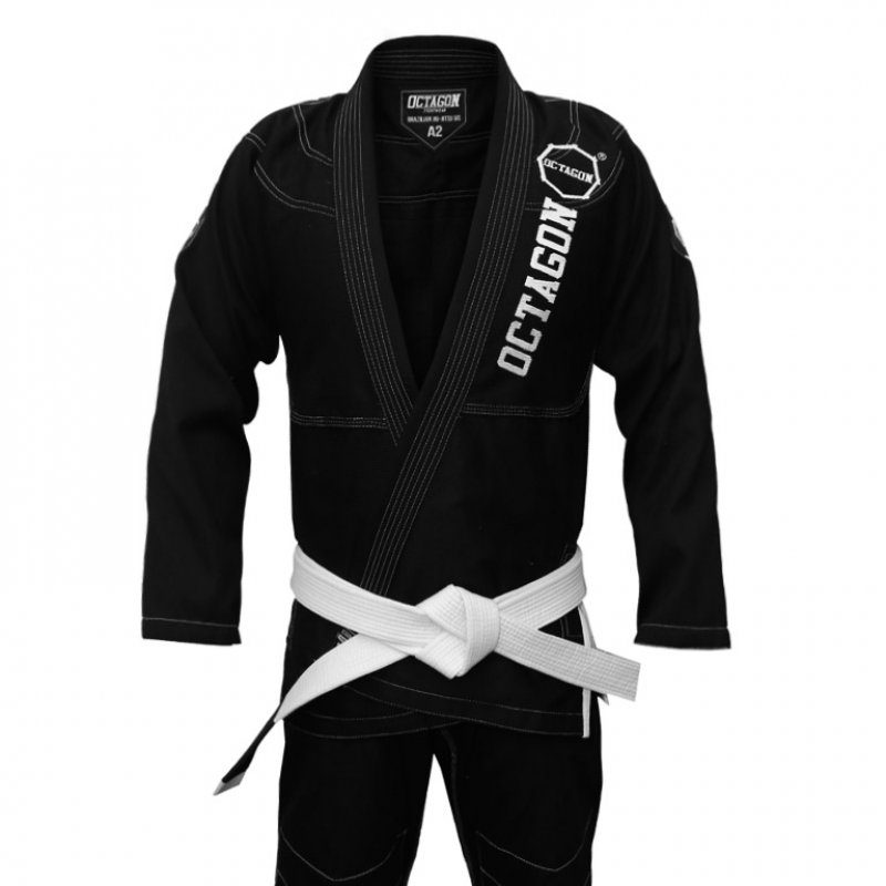 Kimono/GI do BJJ Octagon Caption men black/white