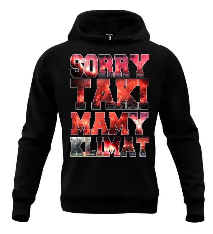Bluza Public Enemy Sorry taki mamy klimat z kapturem
