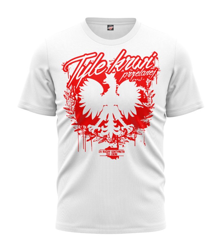 T-shirt Tyle Krwi Przelanej biały OUTLET 