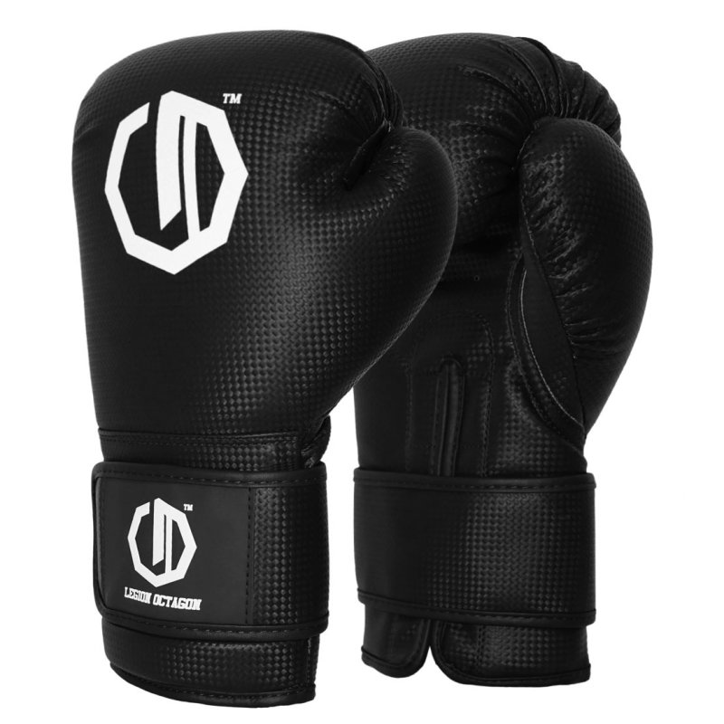 Rękawice bokserskie Octagon Legion Kevlar black   plecakoworek GRATIS