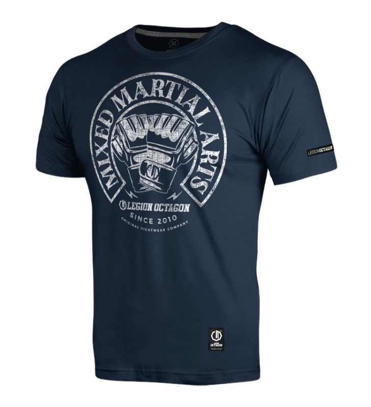 T-shirt Legion Octagon MMA dark navy
