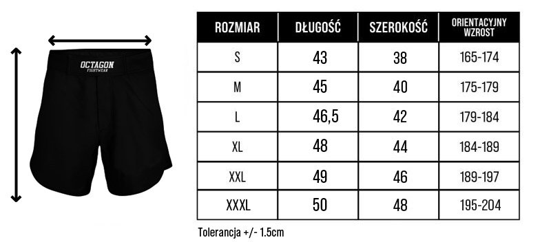Spodenki szorty MMA Octagon Marble Camo yellow