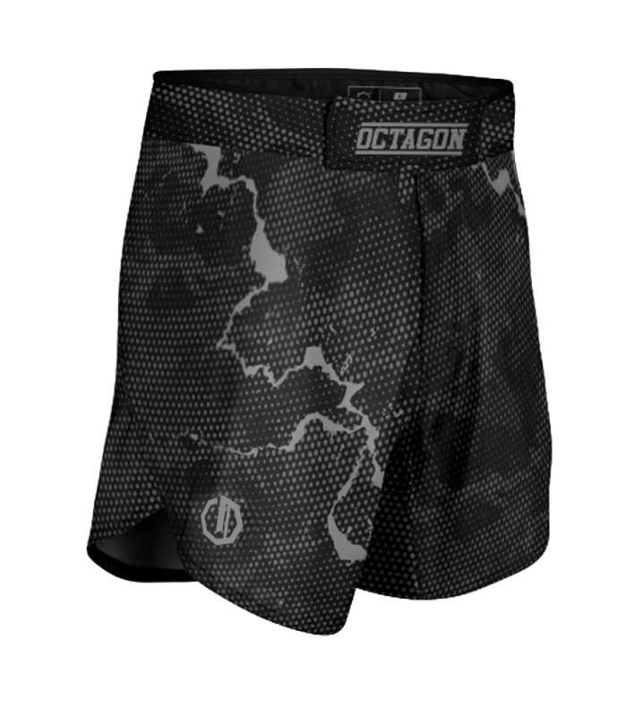 Spodenki szorty MMA Octagon Marble Camo grey
