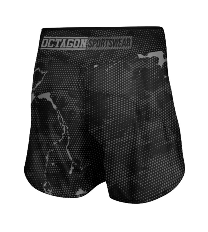 Spodenki szorty MMA Octagon Marble Camo grey