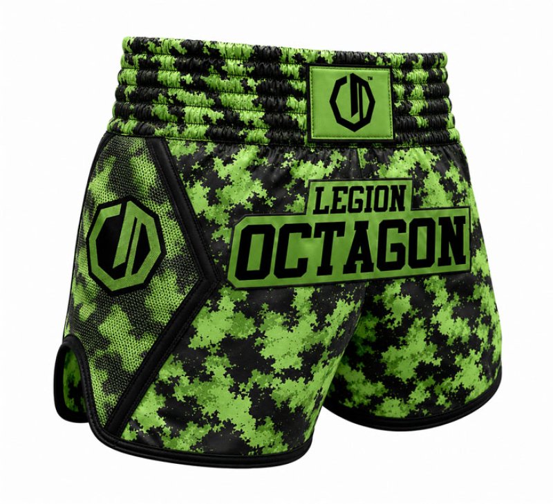 Spodenki Kickboxing/Muay Thai Legion Octagon PREMIUM OPS: Jungle Assault