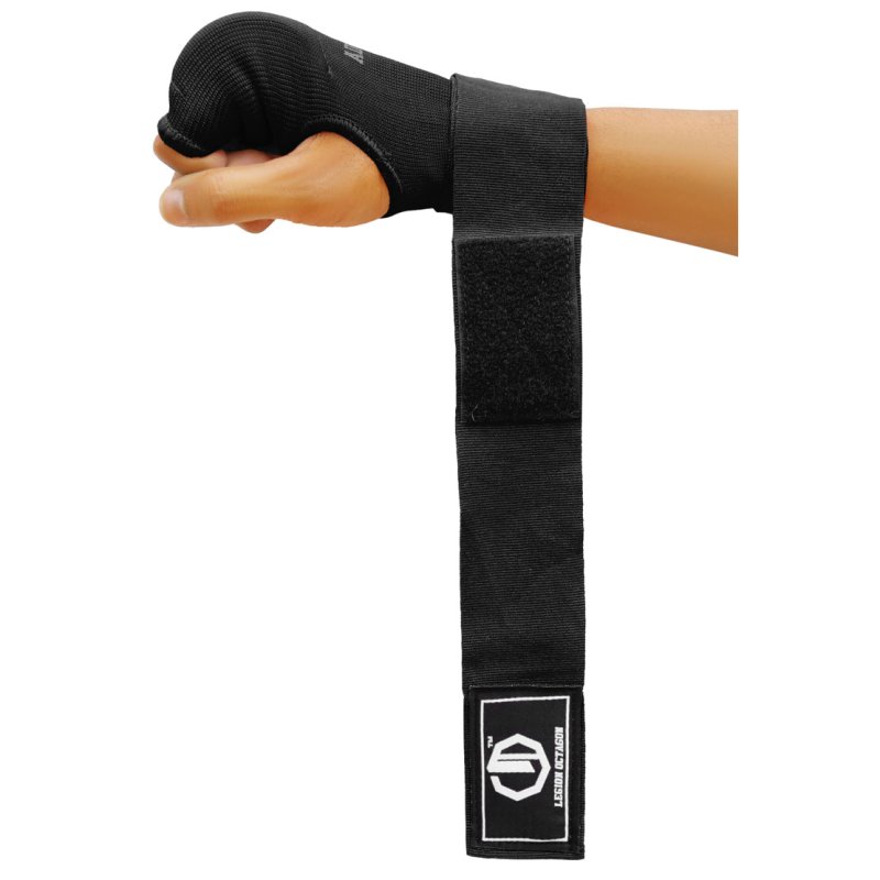 Bandaże bokserskie żelowe Legion Octagon Advance Tech Gel black