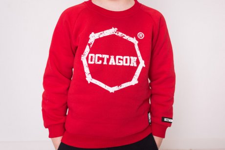 Bluza dziecięca Octagon SMASH red