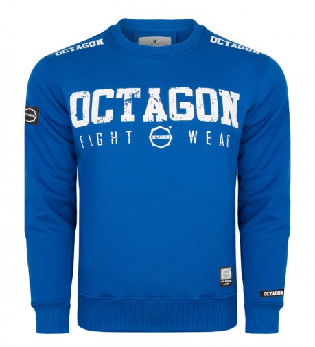 Bluza Octagon Fight Wear OCTAGON blue bez kaptura