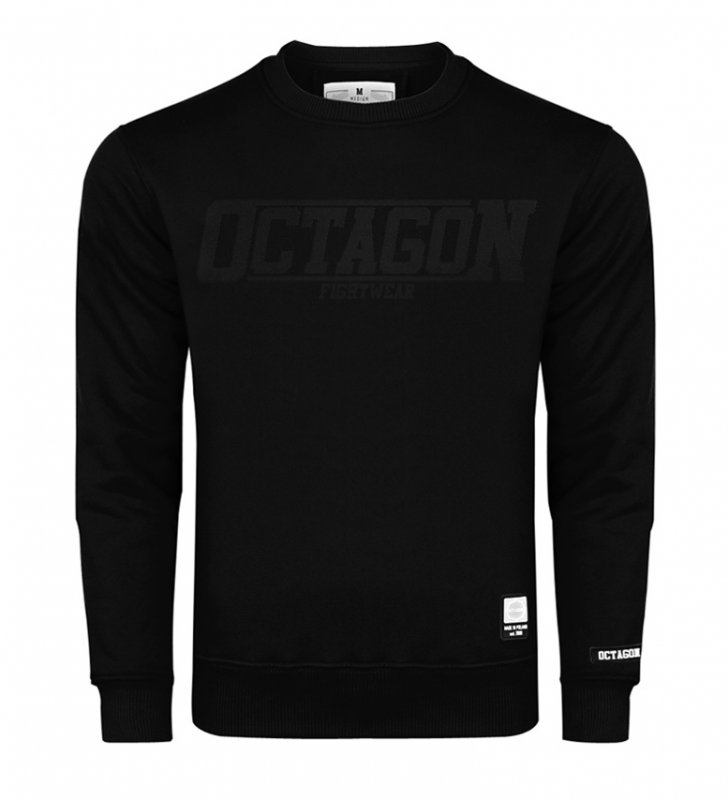 Bluza Octagon Fight Wear black/black bez kaptura [KOLEKCJA 2022]