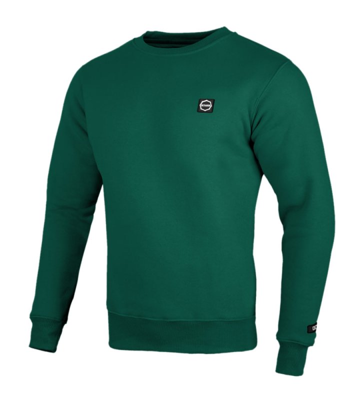 Bluza Octagon Small Logo bottle green bez kaptura