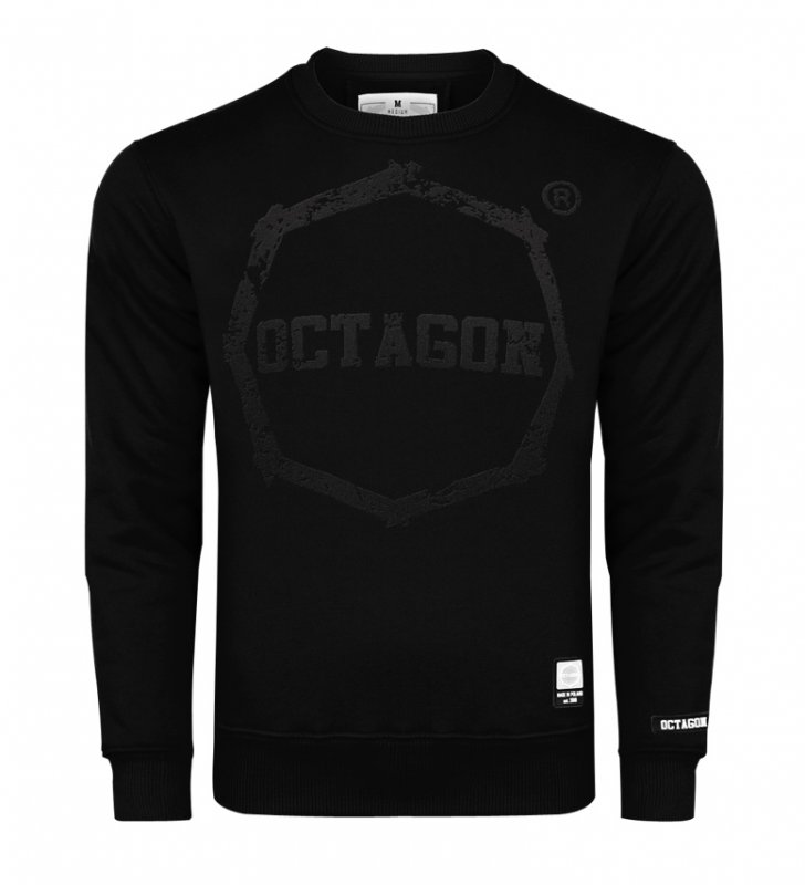 Bluza Octagon Smash black/black bez kaptura