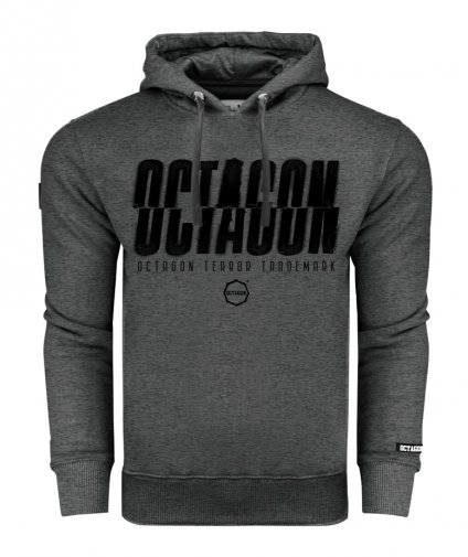Bluza Octagon (T)Error grey z kapturem