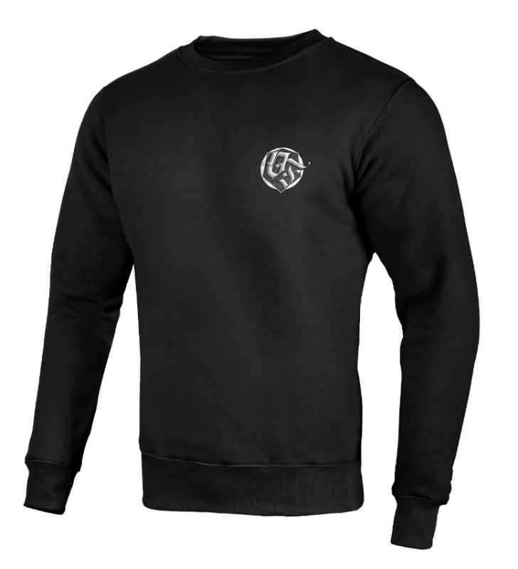 Bluza Ofensywa x Octagon Street Wear czarna bez kaptura