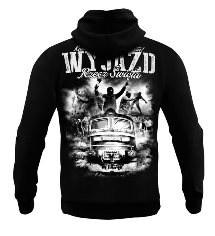 Bluza Public Enemy Ekipa Wyjazdowa z kapturem