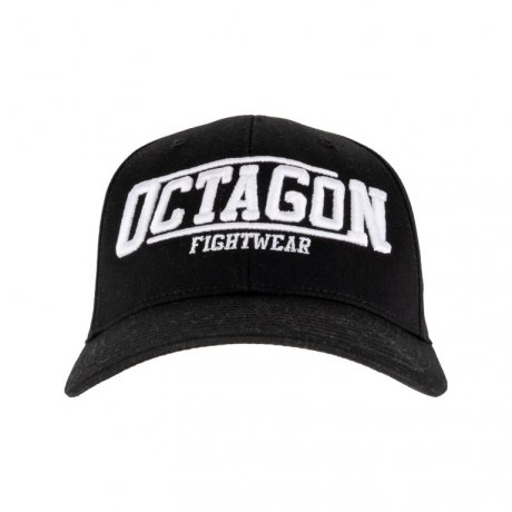 Czapka z daszkiem Octagon Fightwear black/white
