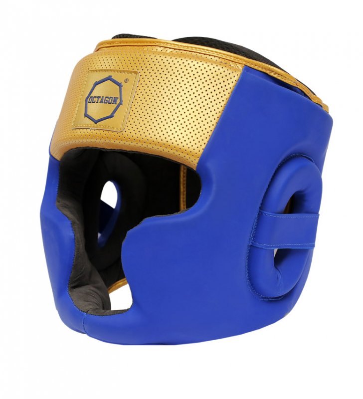 Kask bokserski Gold Edition 2.0 blue