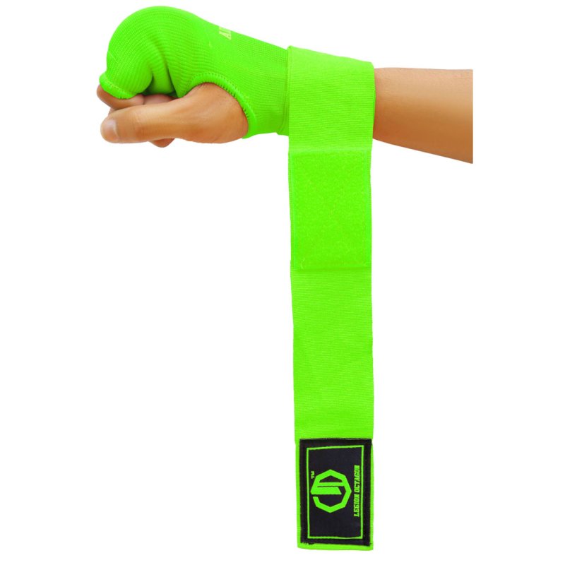 Bandaże bokserskie żelowe Legion Octagon Advance Tech Gel parrot green