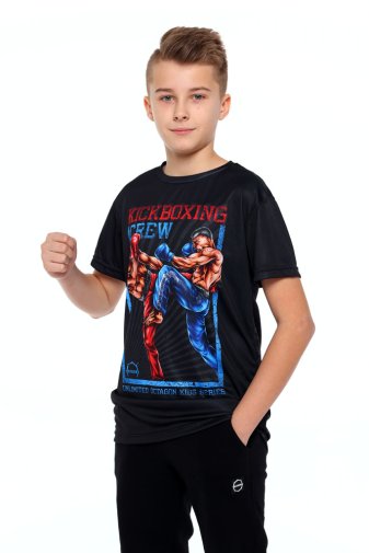 Koszulka Sportowa dziecięca Octagon Kickboxing Family