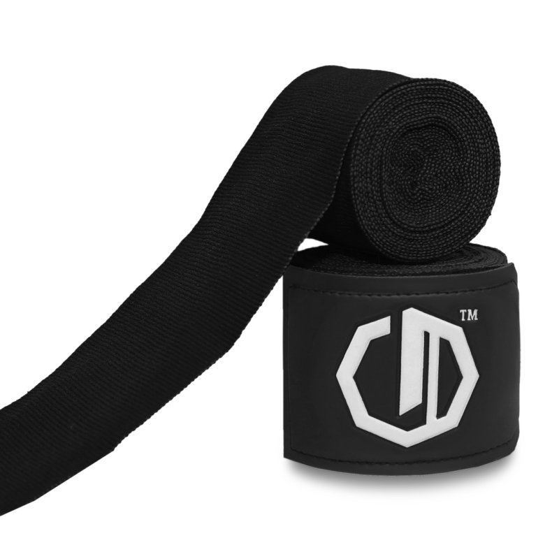 Owijki/Bandaże bokserskie Legion Octagon Supreme Basic black/white 4m