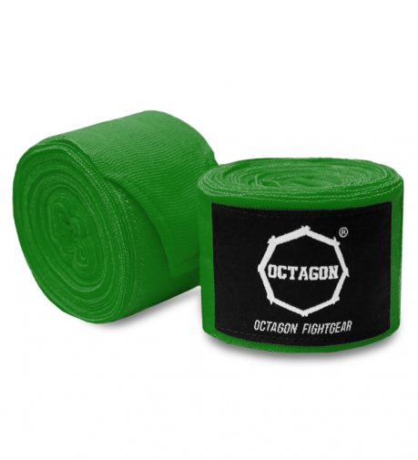 Owijki/Bandaże bokserskie Octagon Fightgear Standard 3m DARK GREEN