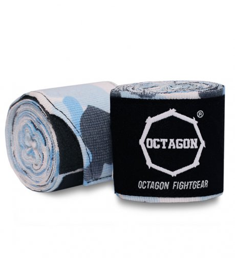 Owijki/Bandaże bokserskie Octagon Fightgear Standard 5m JAGGED ICE CAMO