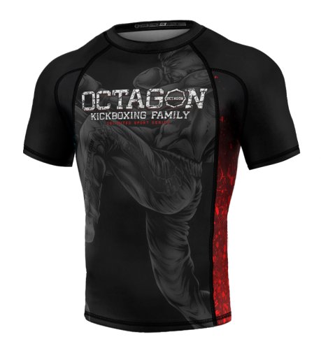 Rashguard Octagon PREMIUM Kickboxing Family