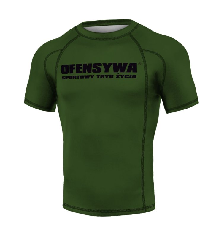 Rashguard Ofensywa Sportowy Tryb Życia khaki