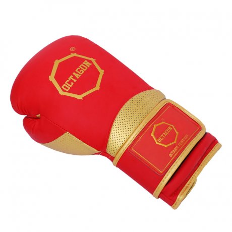 Rękawice bokserskie Octagon Gold Edition 2.0. red