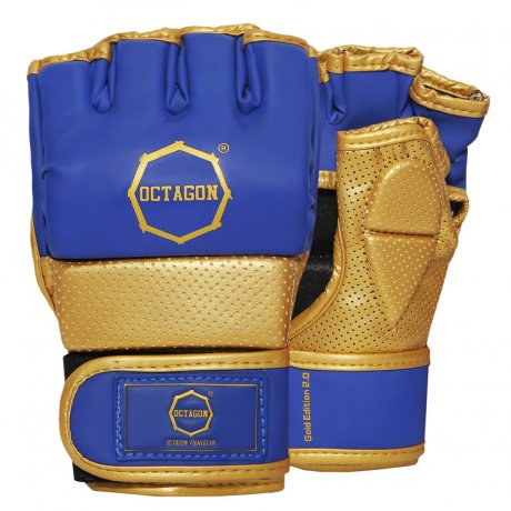 Rękawice MMA Octagon Gold Edition 2.0 blue