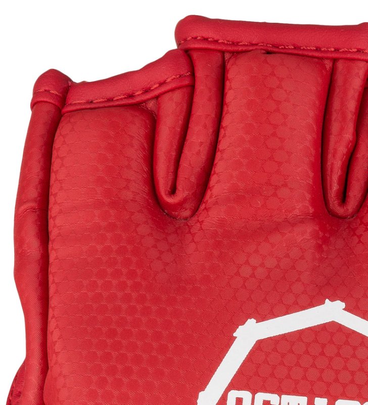 Rękawice MMA Octagon KEVLAR red