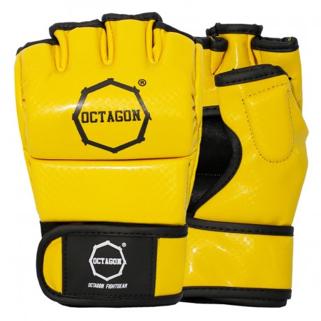  Rękawice MMA Octagon KEVLAR yellow