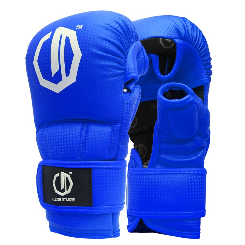 Rękawice MMA sparingowe Legion Octagon kevlar blue