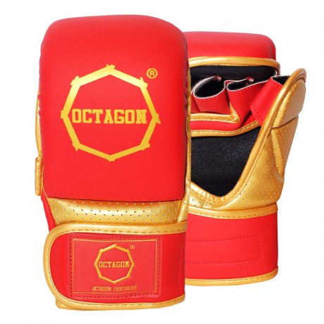 Rękawice MMA sparingowe Octagon Gold Edition 2.0 red