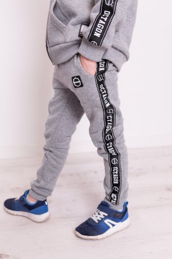 Spodnie dziecięce Octagon Stripe grey