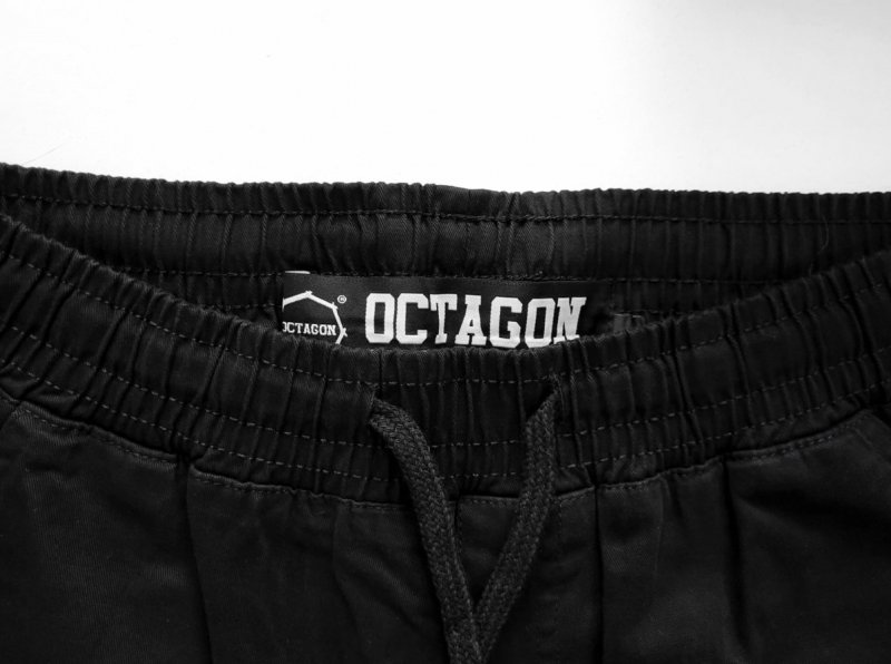 Spodnie Joggery Octagon CARGO black