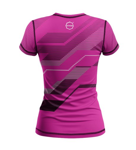 T-shirt damski Sport Octagon Racer pink