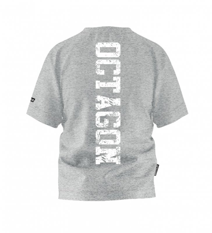 T-shirt dziecięcy Octagon Fight Wear szary