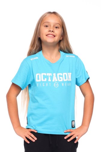 T-shirt dziecięcy Octagon Fight Wear ice
