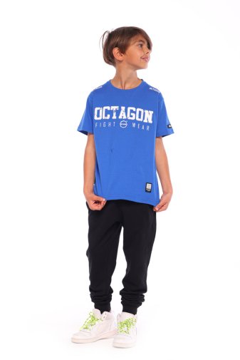 T-shirt dziecięcy Octagon Fight Wear blue
