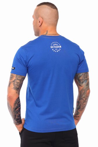 T-shirt Octagon Athletic Brands blue
