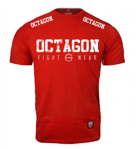 T-shirt Octagon Fight Wear OCTAGON red