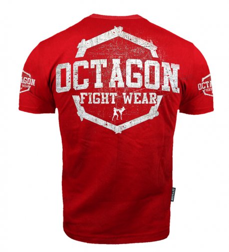 T-shirt Octagon Fight Wear II red