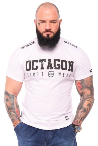 T-shirt Octagon Fight Wear OCTAGON white