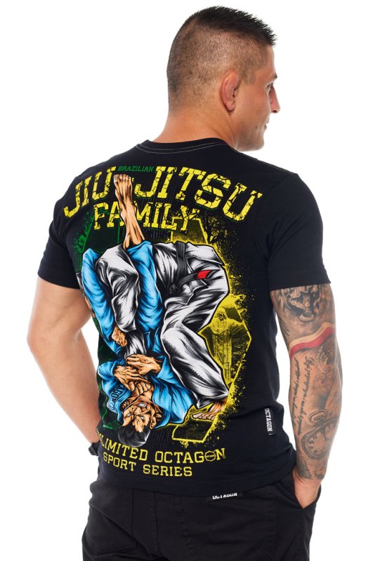 T-shirt Octagon Jiu Jitsu Family