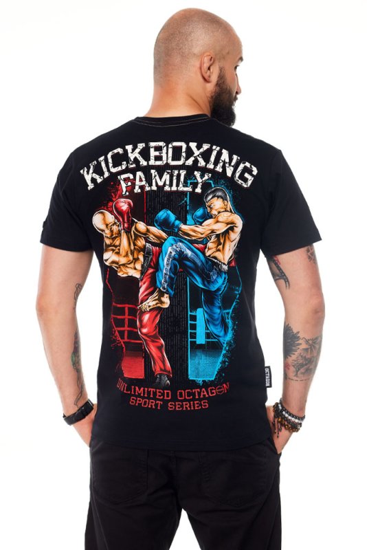 T-shirt Octagon Kickboxing Family