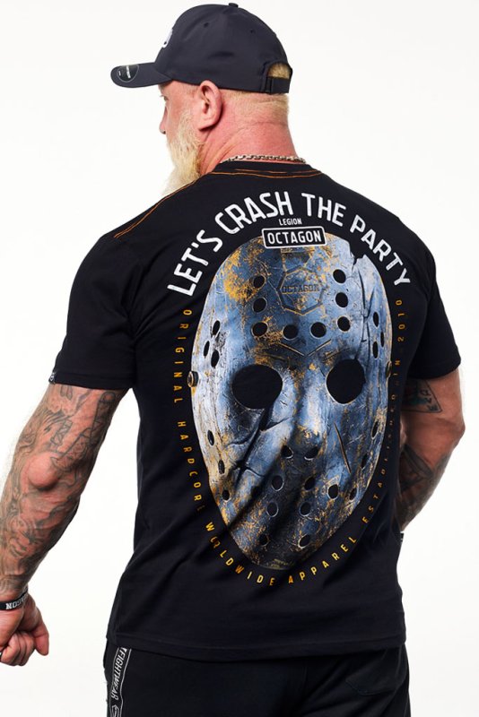  T-shirt Octagon Let's Crash The Party black 