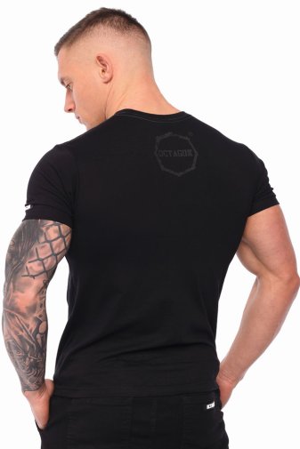 T-shirt Octagon Logo Smash black/black